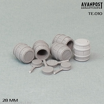 TE.010АП Миниатюра Бочка средняя