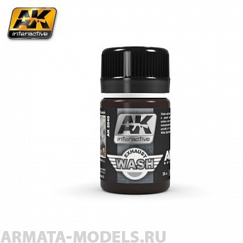 AK2040 Жидкость для имитации выхлопа  WASH FOR EXHAUST