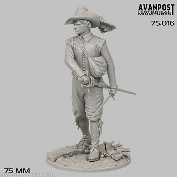 75.016 Европейский мушкетёр, XVII век