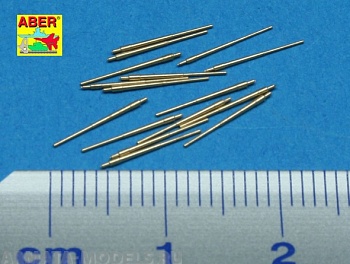 ABR-1:700-L-23  Дополнения для  Set of 16 pcs 133mm  (5,25in) barrels QF Mk.1 for Royal Navy King George V class battleships & cruisers Dido type для  1/700 ABR-1:700-L-23  Дополнения для  Set of 16 pcs 133mm  (5,25in) barrels QF Mk.1 for Royal Navy King George V class battleships & cruisers Dido type для  1/700