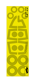 AM48366 Маски окрасочные для Су-30СМ (Не для свободной продажи)