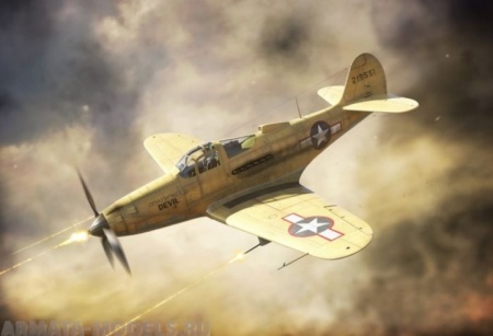 BRP144012 Самолет P-39Q Airacobra Brengun