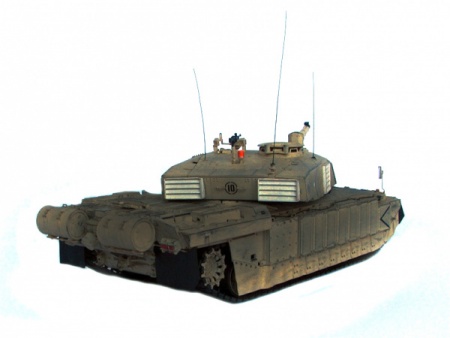 35154T Английский танк CHALLENGER 1 (Mk.3) с 2 фигурами Tamiya