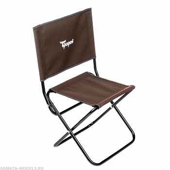 Стульчик складной для рыбалки со спинкой (TR-FC-280S-BR) Трофей Стульчик складной для рыбалки со спинкой (TR-FC-280S-BR) Трофей