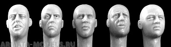 HH24 5 more heads with european faces