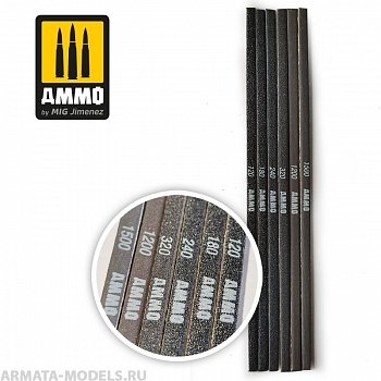 AMIG8568 Абразивные полоски 120/180/240/320/1200/1500. Contour Sanding Stick AMIG8568 Абразивные полоски 120/180/240/320/1200/1500. Contour Sanding Stick