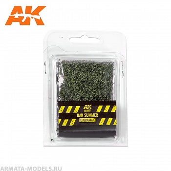 AK8157 Имитация листвы для макетов и диорам OAK SUMMER LEAVES