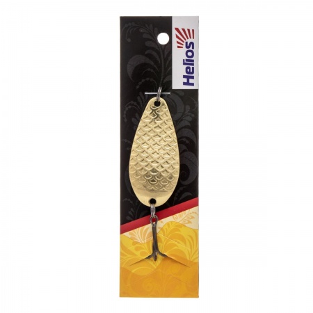 Блесна Колеб-станд Фрог 15гр Латунь чешуя (1265) Helios