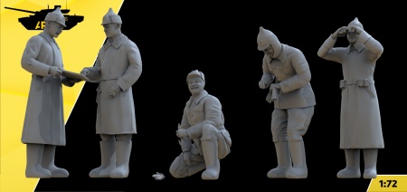 AM72488 Расчет финская кампания 5 фигур Arma Models