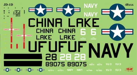 JD-1D Invader, Вспомогательный самолет ВМС США ICM