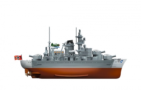 WB-002 Warship Builder Series Scharnhorst Meng
