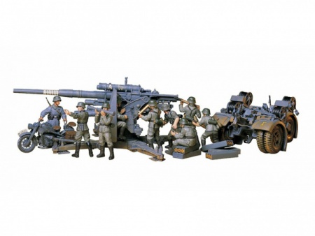 35017 88-мм пушка Gun Flak 36 Tamiya