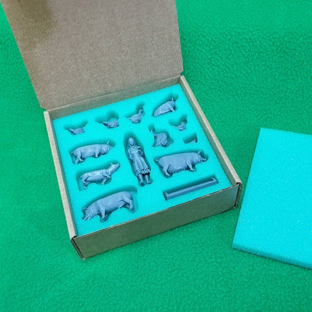 6012 набор фигурок Сельский двор СВ Модель