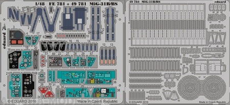 49781	Фототравление MIG-31B/BS for AMK kit