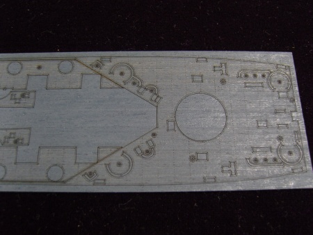 AW20021 Деревянная палуба для USS Massachusetts BB-59