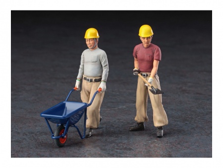 66003HG Набор CONSTRUCTION WORKER SET A Hasegawa
