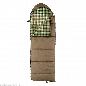Спальный мешок Beluha 220х70 (300 гр/м.кв) хаки (термофайбер/шерсть) (HS-BEL-300) Helios