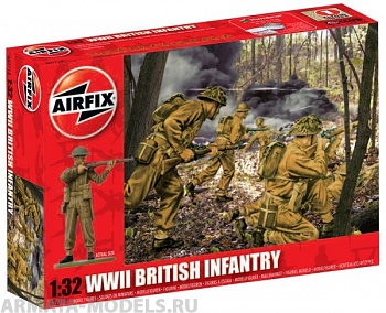 A02718V Набор фигур  WWII British Infantry