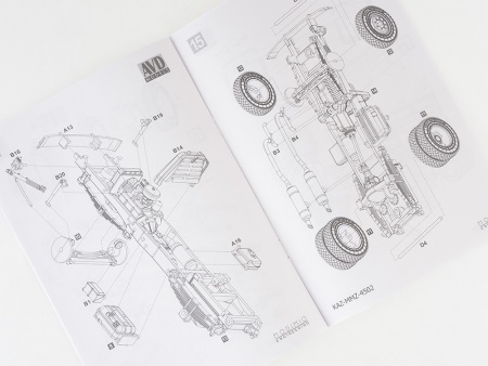 1324AVD КАЗ-ММЗ-4502 самосвал AVD Models