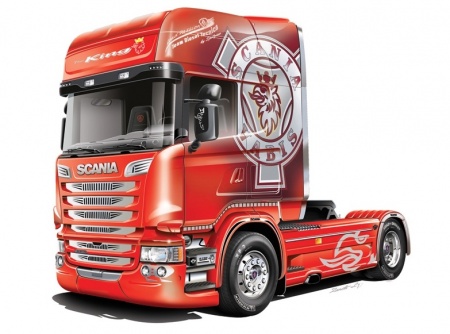 3930ИТ ГРУЗОВИК SCANIA R730 STREAMLINE CHIMERA Italeri