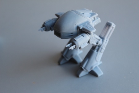 AM35758 Боевой робот из серии фильмов «Робокоп» Ed-209, 75мм Arma Models