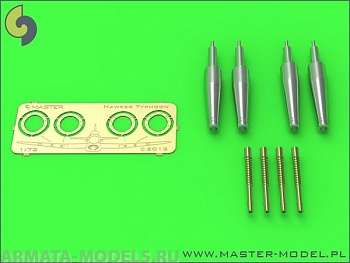 AM-72-064 Стволы к авиапушке для Typhoon Mk IB 4 шт. без кожуха компенсатора отдачи AM-72-064 Стволы к авиапушке для Typhoon Mk IB 4 шт. без кожуха компенсатора отдачи