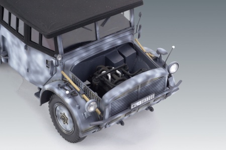 35506 Horch 108 Typ 40 с поднятым тентом, Германский армейский автомобиль ІІ МВ ICM 35506 Horch 108 Typ 40 с поднятым тентом, Германский армейский автомобиль ІІ МВ ICM