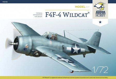 AH70048 F4F-4 Wildcat Arma Hobby