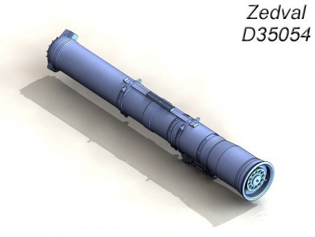 D35054 Контейнер ПТУР 9М113 Конкурс