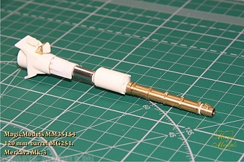 MM35154 120 mm barrel MG251. Merkava Mk.3 MM35154 120 mm barrel MG251. Merkava Mk.3
