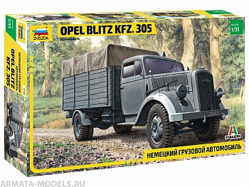 3710 Немецкий грузовой автомобиль Opel Blitz Kfz. 305 3710 Немецкий грузовой автомобиль Opel Blitz Kfz. 305