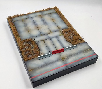 HE-48042 Подставка площадка осень (Аксессуары неокрашенные в комплекте) Размер 35х25см