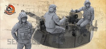smk35012 танкисты морской пехоты на отдыхе (Не для свободной продажи)