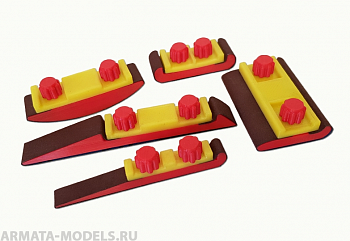 WIM-SHK-01 Фигурные шкурники мини, набор 5 шт. WIM-SHK-01 Фигурные шкурники мини, набор 5 шт.