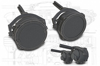 35270MIN Инфракрасный прожектор  Л-4ГМ для T-72Б,Т-80,Т-64 (4шт)