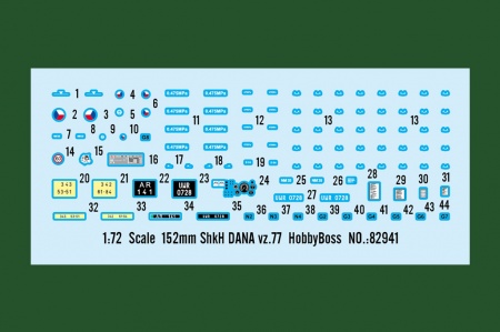 82941HB Самоходная-пушка гаубица 152mm ShkH DANA vz.77 Hobby Boss