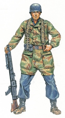 Набор фигурок 6045ИТ Солдатики German Paratroopers (WWII)  Italeri
