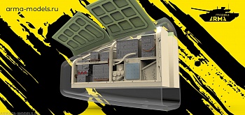 AM48155 Ультрадетализированные носовые отсеки левые и правые Neo (со створками) для су-25. 