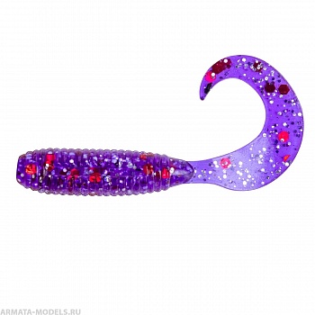 Твистер Тiny Credo 1,55"/4 см Fio 12шт. (HS-8-012) Helios