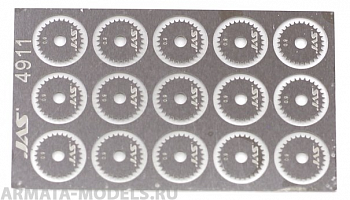 4911J Диск для ревитера  d 8.5 мм, шаг 0,9 мм, 15 шт.