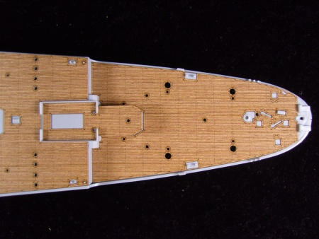 AW50017 Деревянная палуба для 1/400 Jean Bart