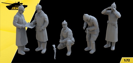 AM72488 Расчет финская кампания 5 фигур Arma Models