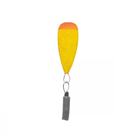 Поплавок точеный зимний одинарный №1 желтый (PR-1-1-Y) Premier Fishing( цена указана за упаковку, в количестве 10шт.)