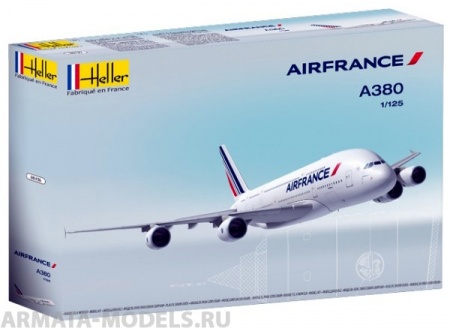 80436HL Самолет  Аэробус А-380 (1:125) Heller