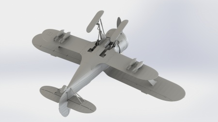 32011 И-153 Чайка (зимний вариант), Советский истребитель ІІ МВ ICM 32011 И-153 Чайка (зимний вариант), Советский истребитель ІІ МВ ICM