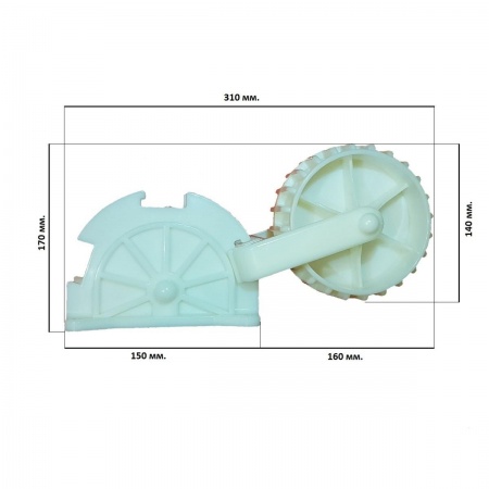 Колеса транцевые Ermakov (E-KT-2) Ермаков