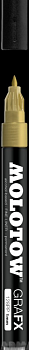 128004 Маркер MOLOTOW GRAFX Fine-Liner Золото 1мм