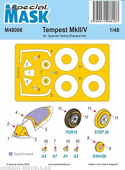 M48006 Tempest Mk.II/V Mask M48006 Tempest Mk.II/V Mask