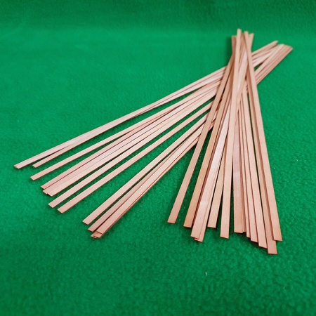 5356 рейки 0,6х4 - длина 300 мм - груша - 30 шт