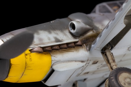 4816 Немецкий истребитель Мессершмитт BF-109 G6 Звезда